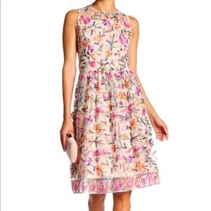 COPY - Beautifully Embroidered Fit and Flare dress from New York and Company.